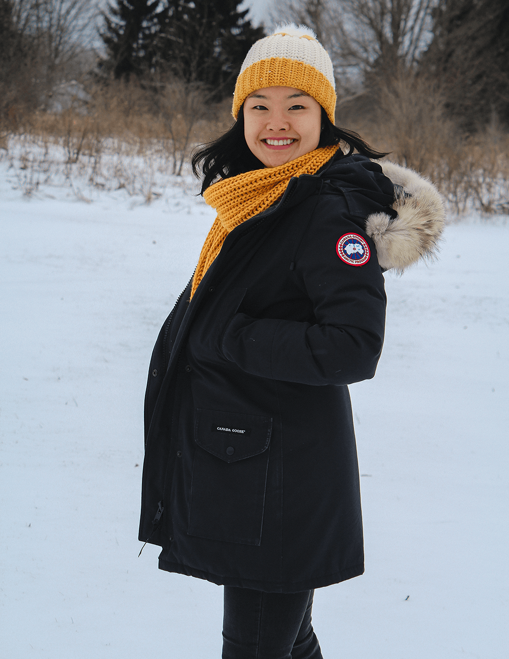 WINTER COAT REVIEW CANADA GOOSE TRILLIUM PARKA JEN LOOKS AND COOKS